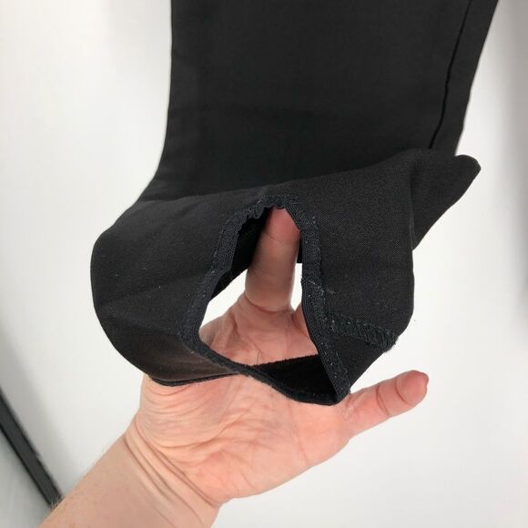 FERA SKIWEAR Vtg Black Stirrup Foot Ski Pants - Picture 5 of 7